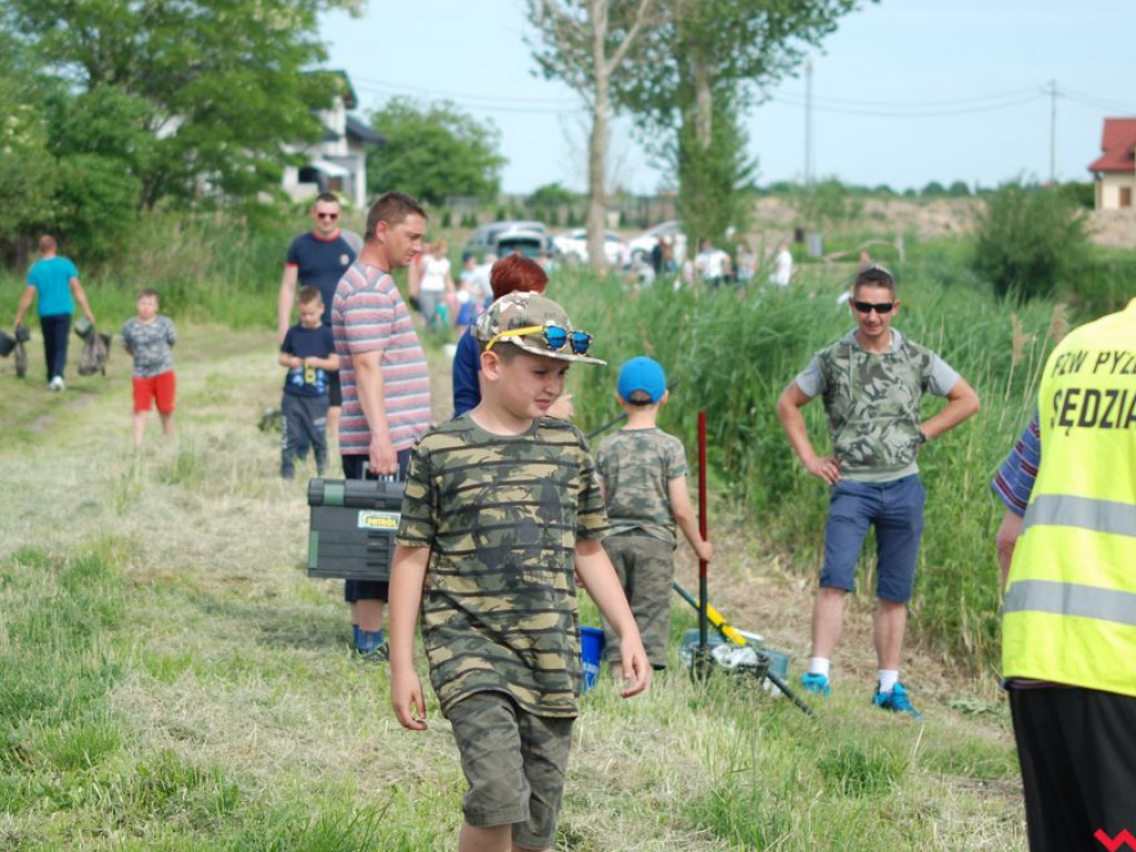 Zawody wędkarskie z okazji Dnia Dziecka w Pyzdrach