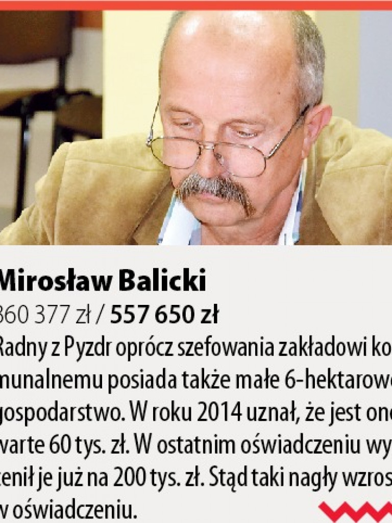 Radni powiatowi – kto ma najwięcej, a kto najmniej, dlaczego najbogatsi są radni rolnicy?