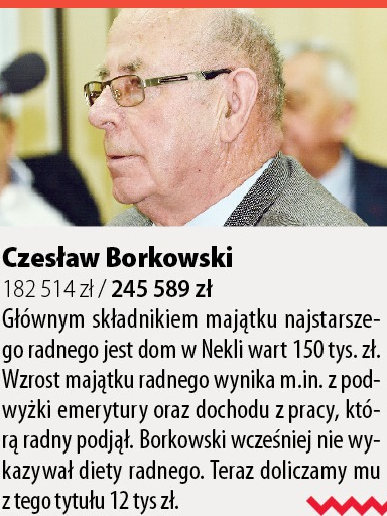 Radni powiatowi – kto ma najwięcej, a kto najmniej, dlaczego najbogatsi są radni rolnicy?