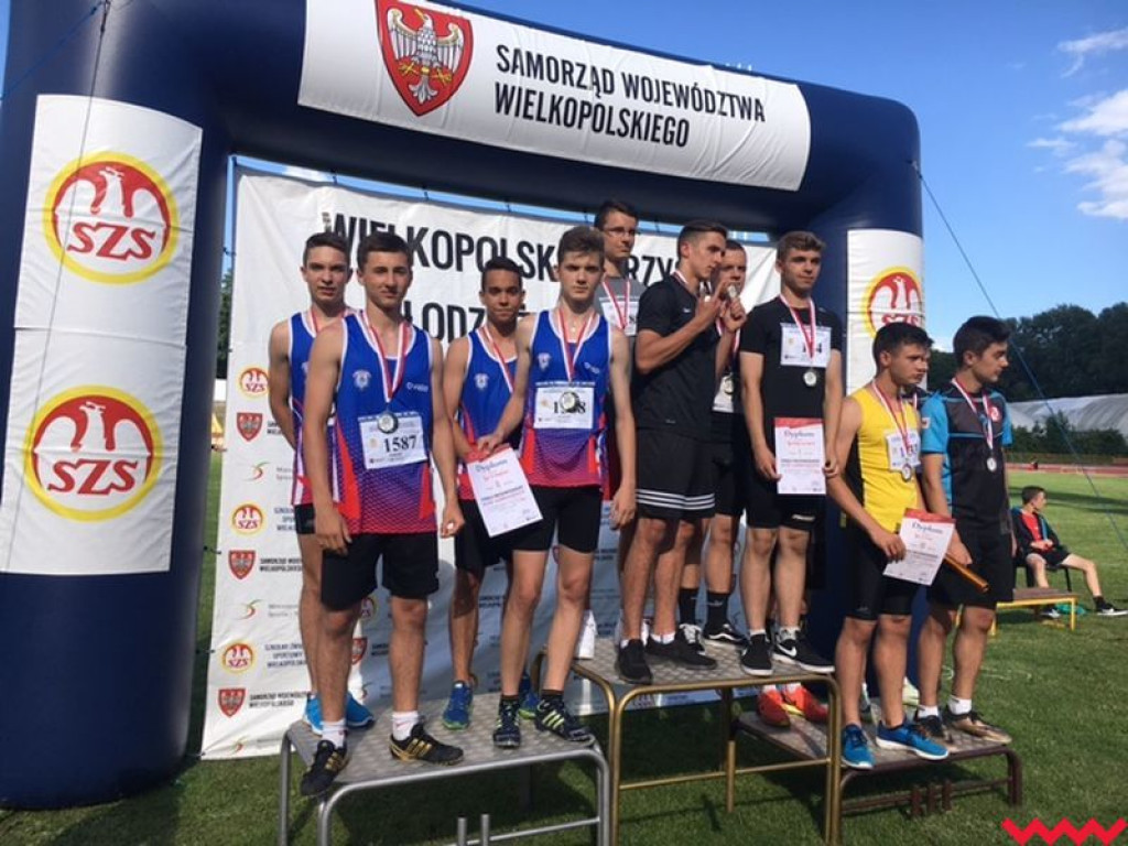 Trzy medale lekkoatletów reprezentujących trzy szkoły naszego powiatu w tegorocznym finale Gimnazjady