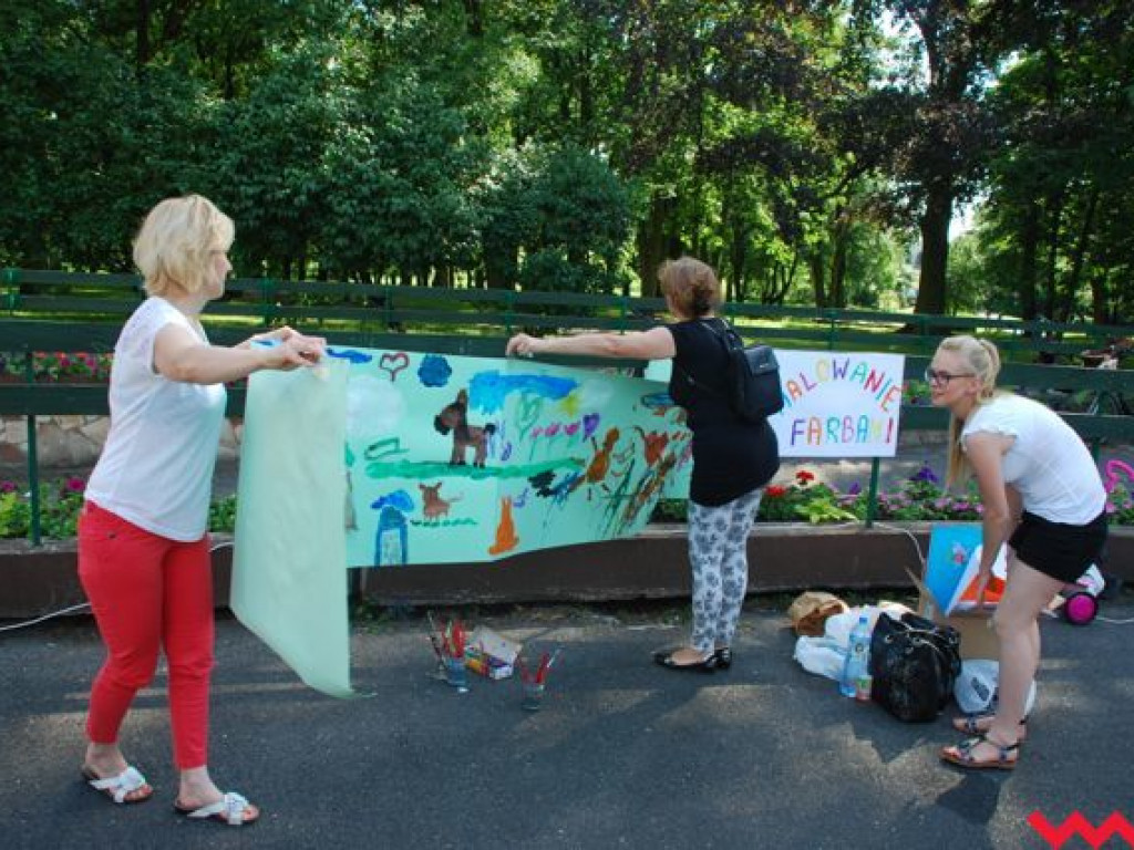 Niedziela dla milusińskich w parku im. Dzieci Wrzesińskich