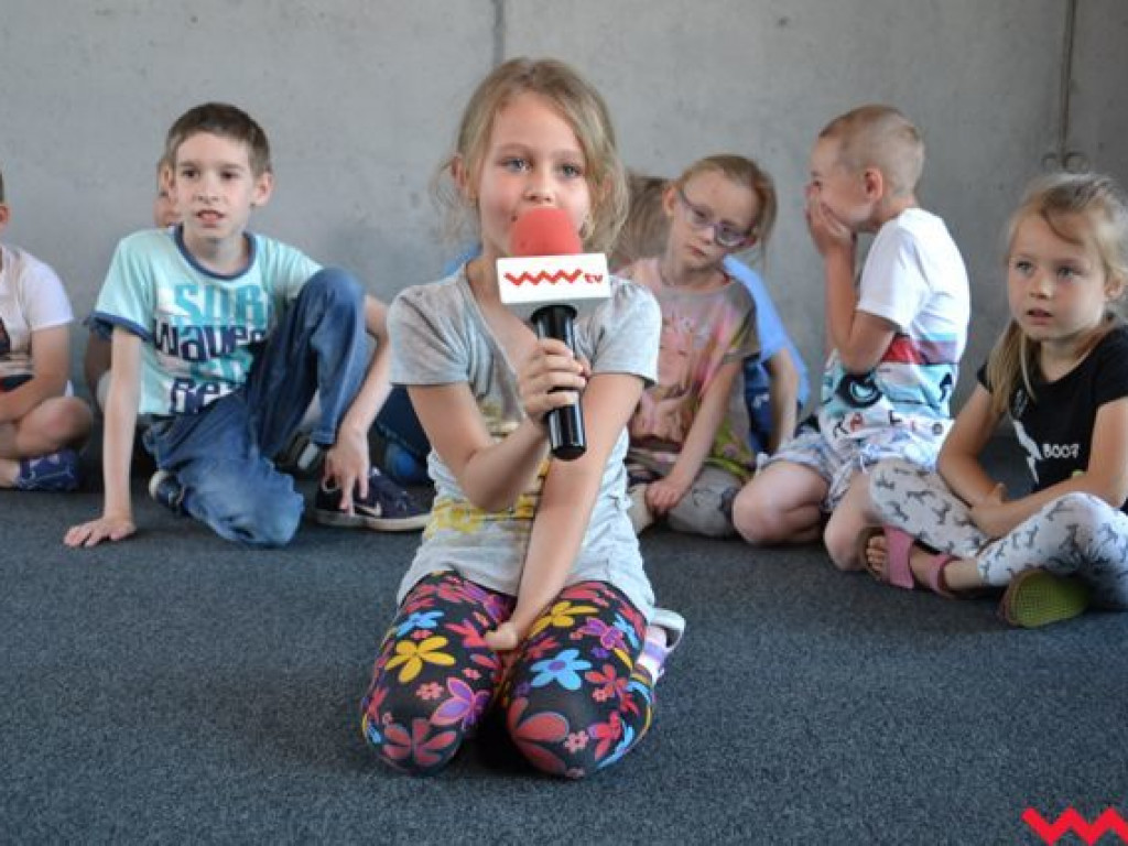 Magiczne przedszkolaki z wizytą w redakcji „WW”