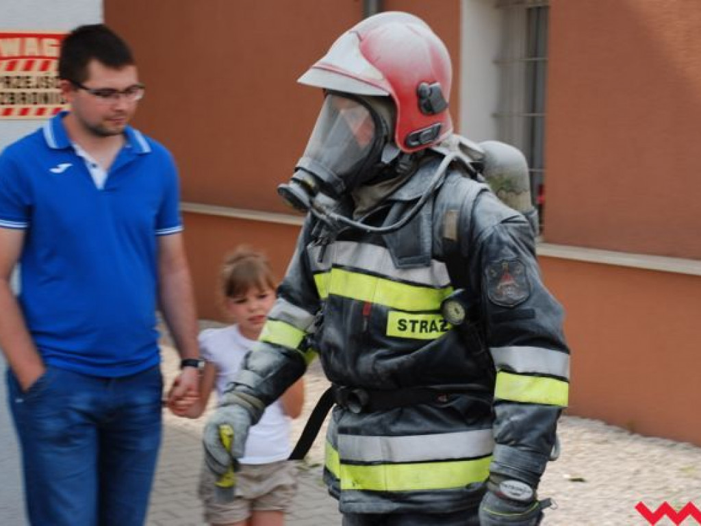 Siedem zastępów straży pożarnej przyjechało na interwencje do wrzesińskiego szpitala