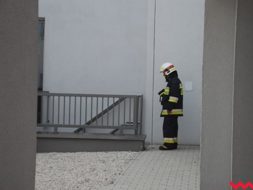 Siedem zastępów straży pożarnej przyjechało na interwencje do wrzesińskiego szpitala