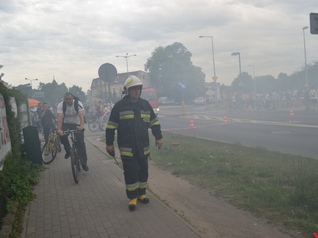 Płonął opuszczony dom na ul. Gnieźnieńskiej we Wrześni. Kolejny raz