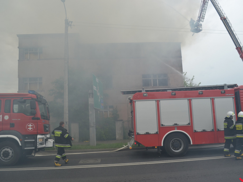 Płonął opuszczony dom na ul. Gnieźnieńskiej we Wrześni. Kolejny raz