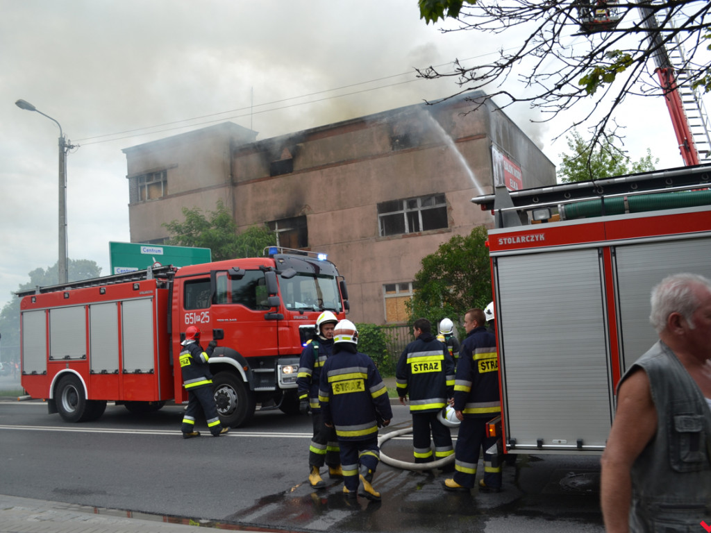 Płonął opuszczony dom na ul. Gnieźnieńskiej we Wrześni. Kolejny raz