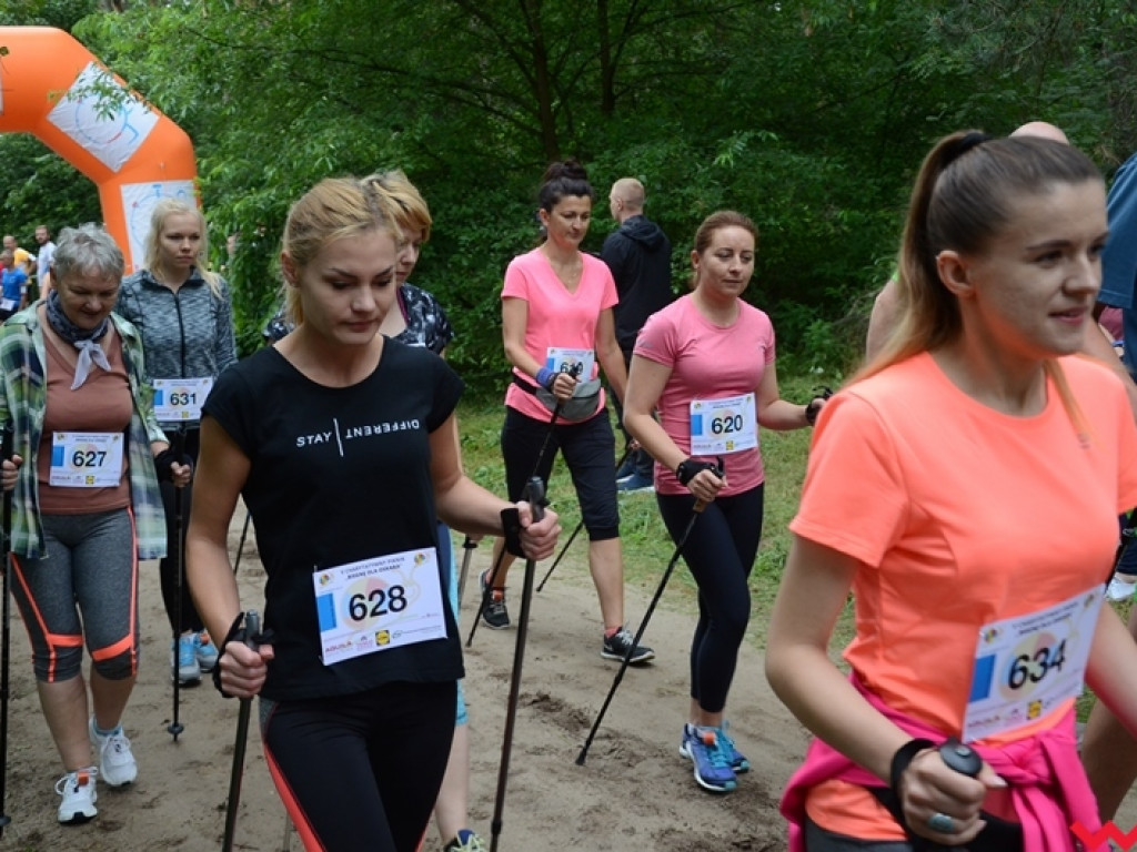Impreza na dziesięć fajerek, choć nadleśnictwo sprawiło biegaczom psikusa