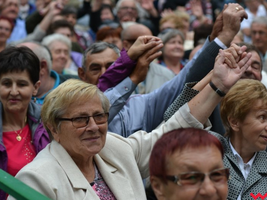 Pełny amfiteatr na finał II Wrzesińskiego Tygodnia Seniorów