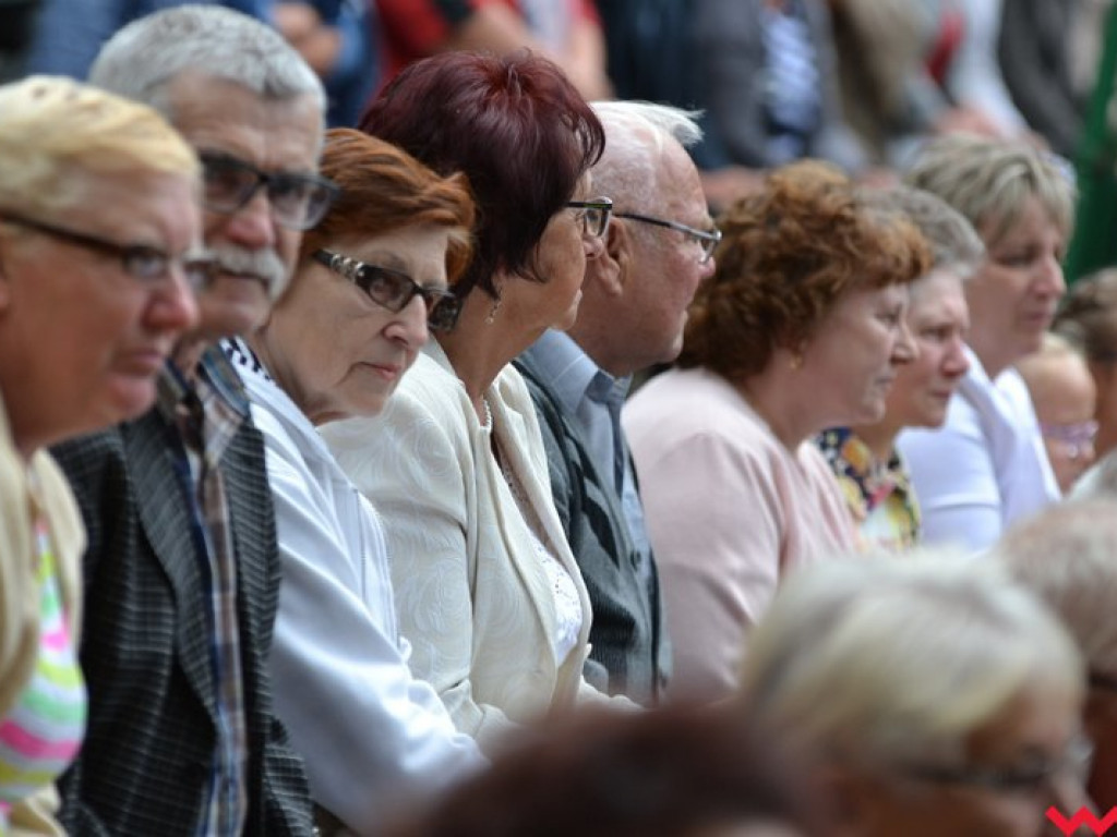 Pełny amfiteatr na finał II Wrzesińskiego Tygodnia Seniorów