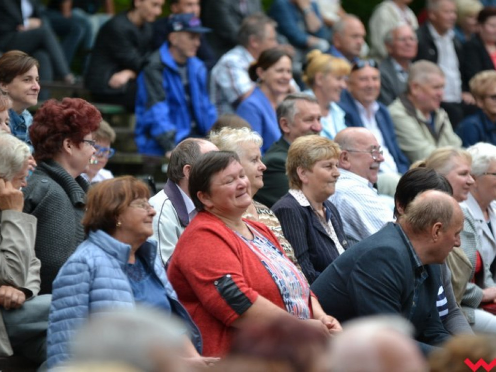 Pełny amfiteatr na finał II Wrzesińskiego Tygodnia Seniorów