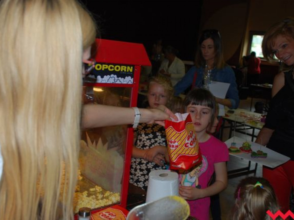 Popcorn w WOK-u zamiast chusty klanza