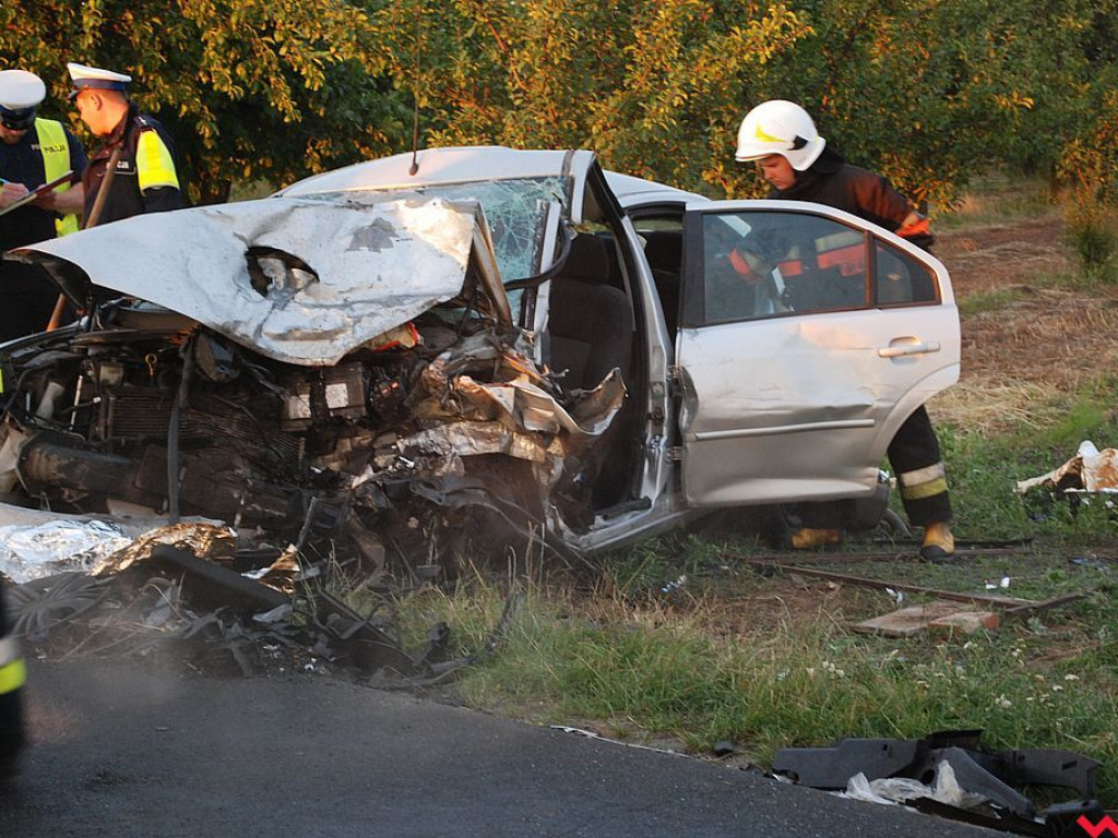 Śmiertelny wypadek na drodze Pyzdry - Tarnowa