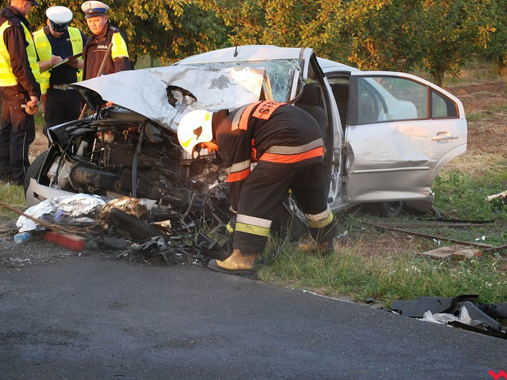Śmiertelny wypadek na drodze Pyzdry - Tarnowa