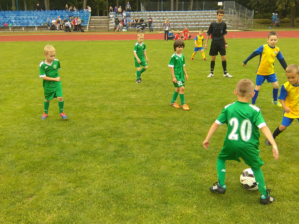 Piłkarze Akademii Victorii Września w IV Turnieju Skrzatów OZPN Konin