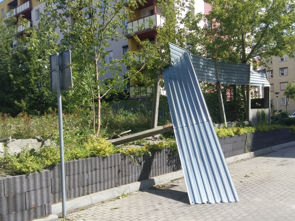 Burza wyrywała drzewa z korzeniami. Zniszczenia są ogromne