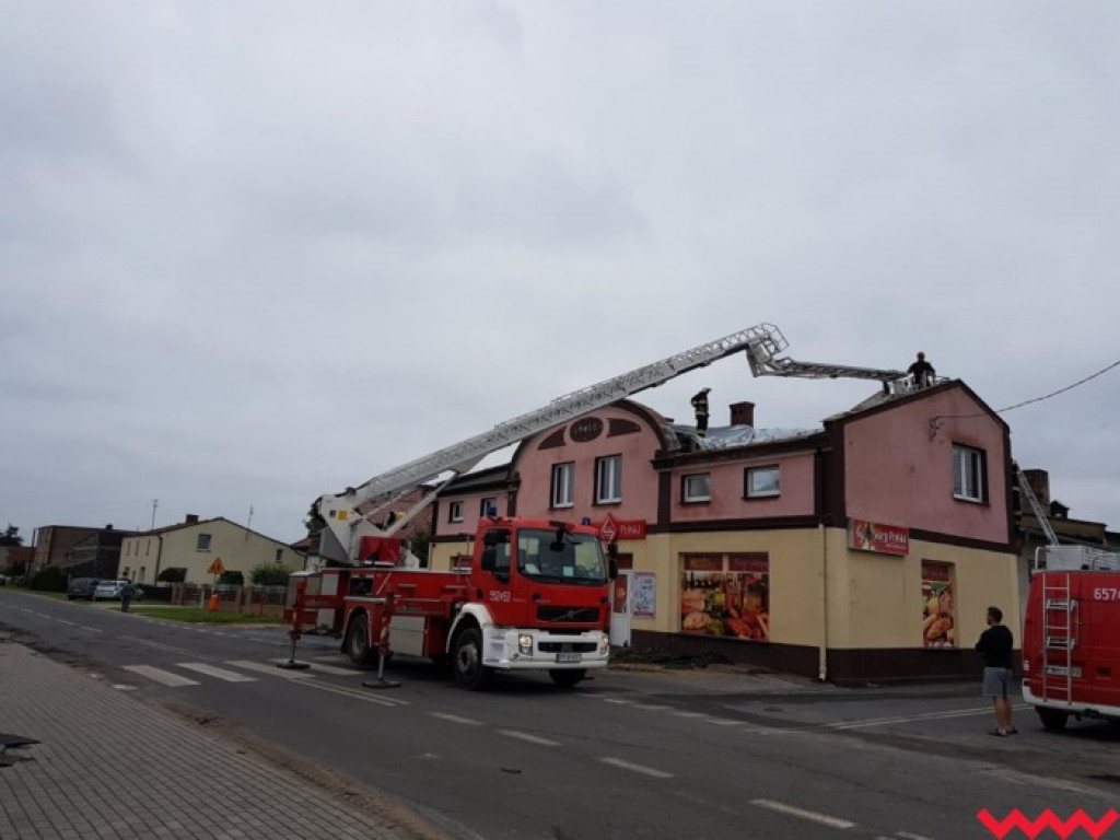 Burza wyrywała drzewa z korzeniami. Zniszczenia są ogromne