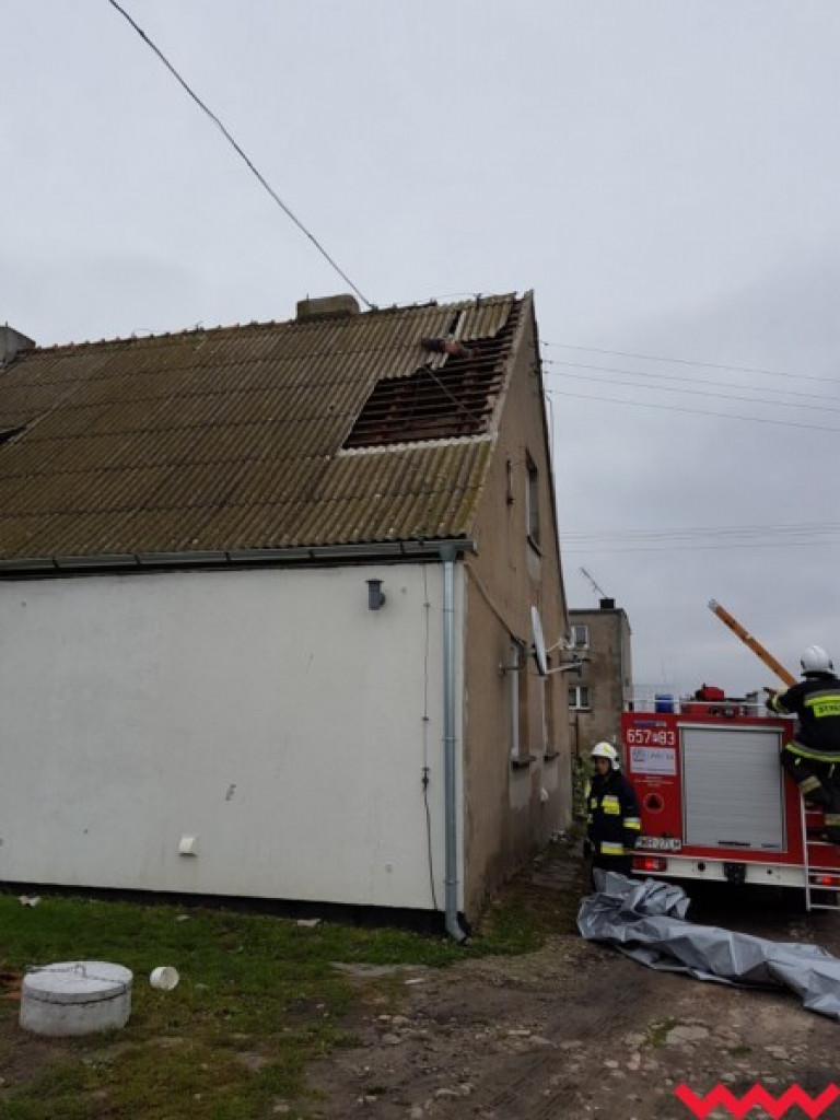 Burza wyrywała drzewa z korzeniami. Zniszczenia są ogromne