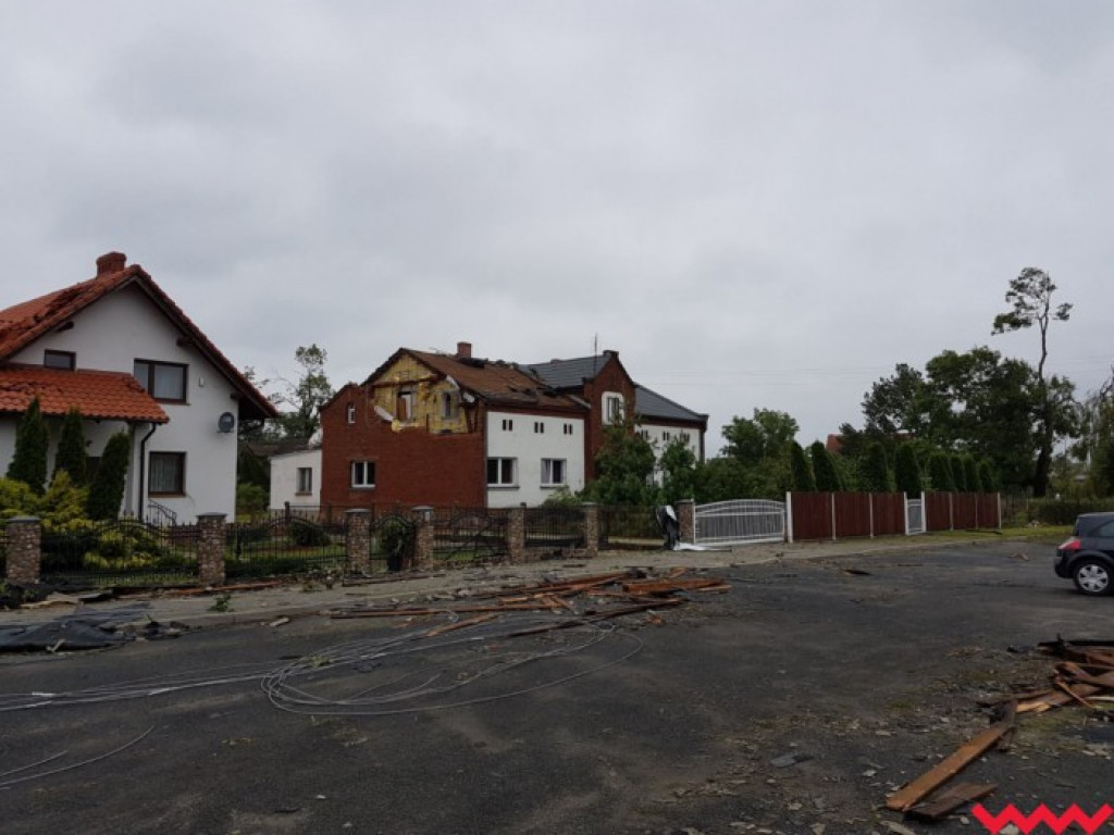 Burza wyrywała drzewa z korzeniami. Zniszczenia są ogromne