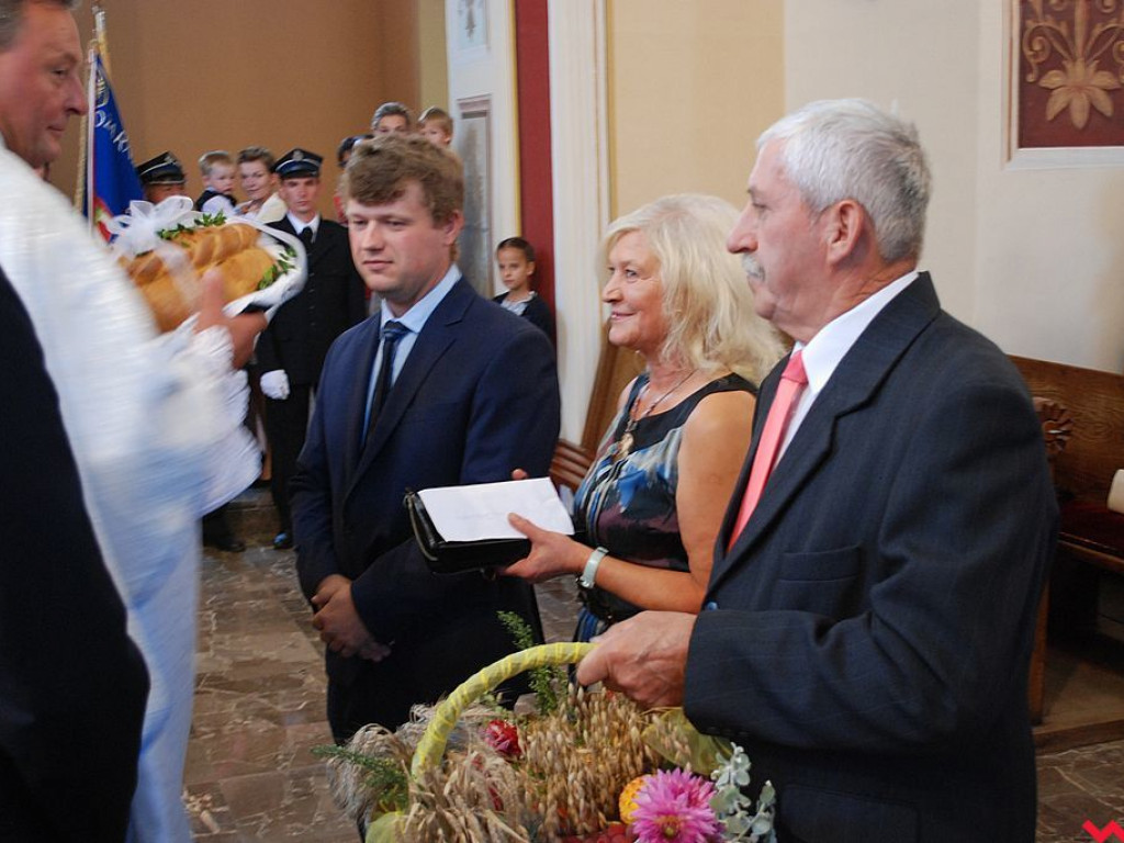 Podziękowanie za zebrane plony. Dożynki parafialne w Pyzdrach