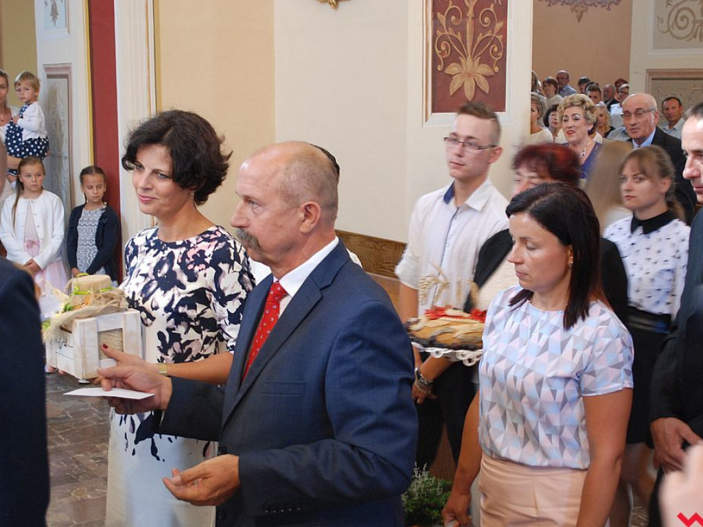 Podziękowanie za zebrane plony. Dożynki parafialne w Pyzdrach