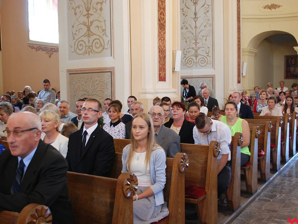 Podziękowanie za zebrane plony. Dożynki parafialne w Pyzdrach