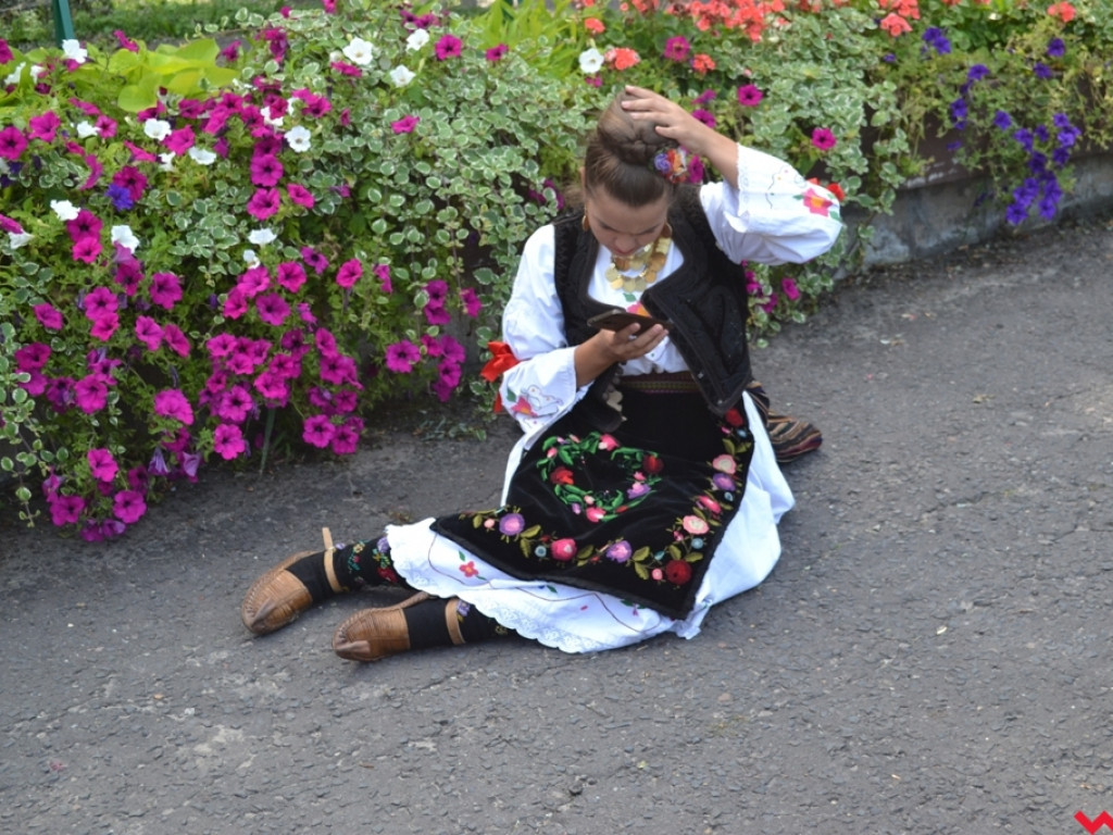 Wszystkie kolory folkloru w amfiteatrze