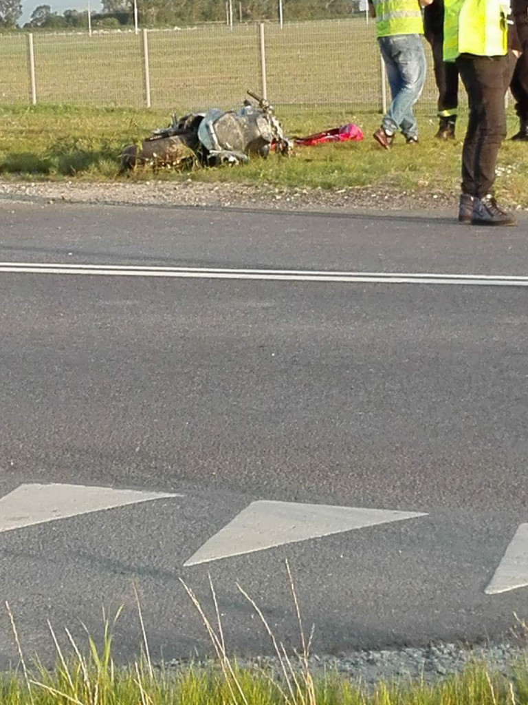 Śmiertelny wypadek w Białężycach. Zginął motocyklista