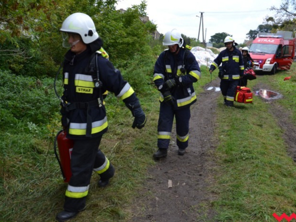 Wypadek w Białym Piątkowie. Bardzo realistyczne ćwiczenia