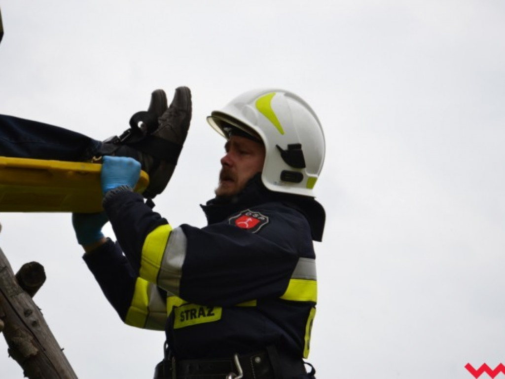 Wypadek w Białym Piątkowie. Bardzo realistyczne ćwiczenia