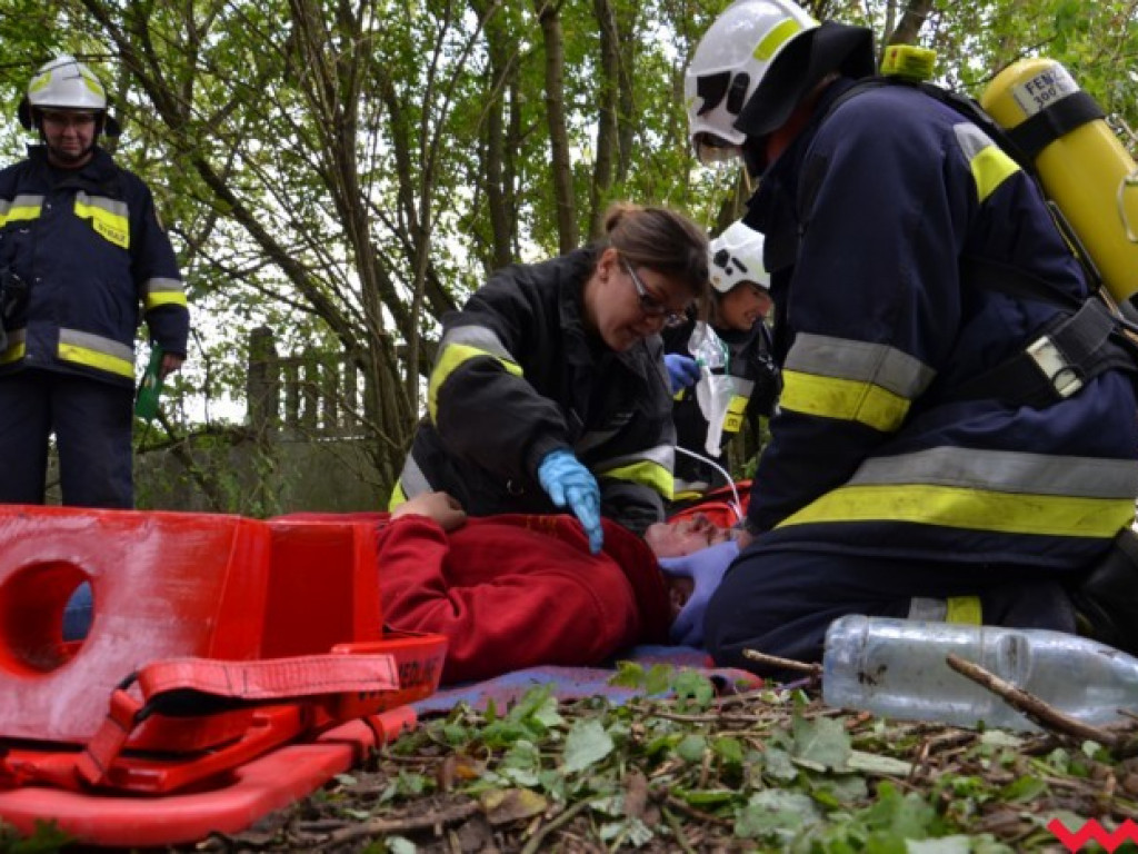 Wypadek w Białym Piątkowie. Bardzo realistyczne ćwiczenia