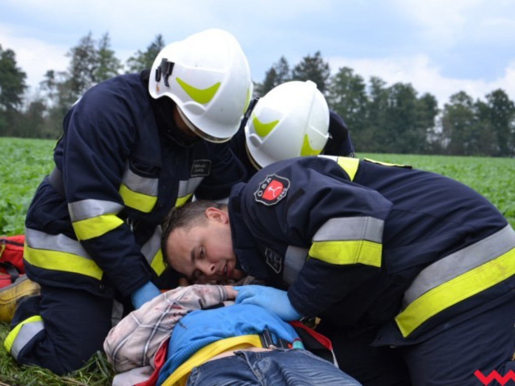 Wypadek w Białym Piątkowie. Bardzo realistyczne ćwiczenia