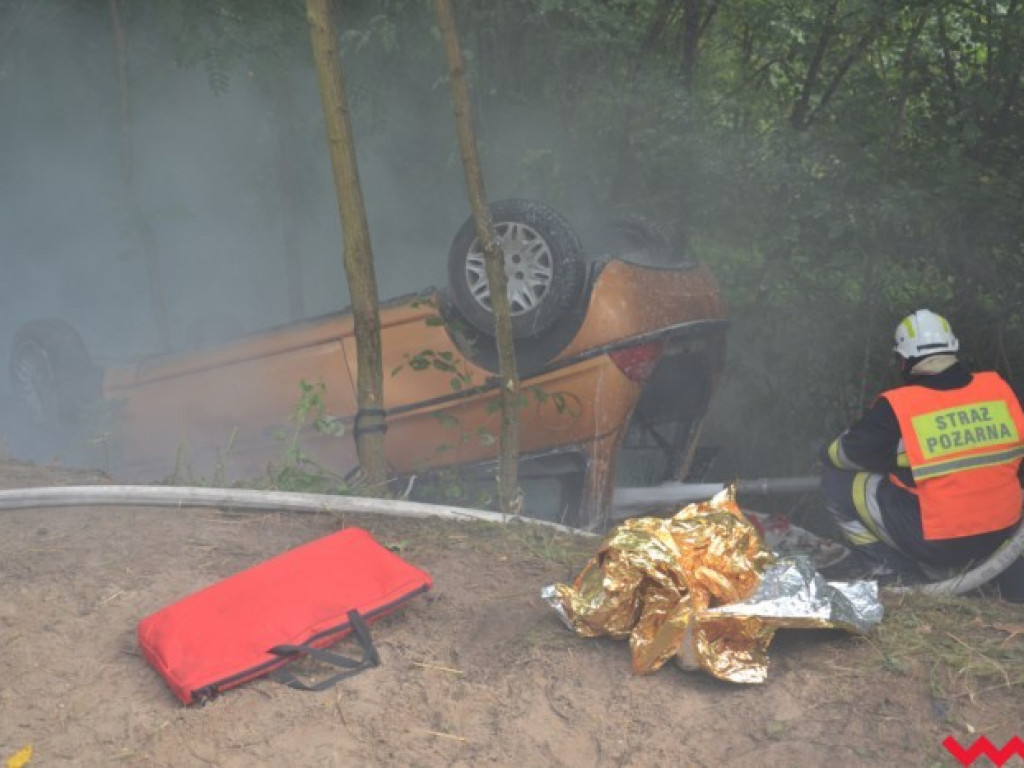 Wypadek w Białym Piątkowie. Bardzo realistyczne ćwiczenia