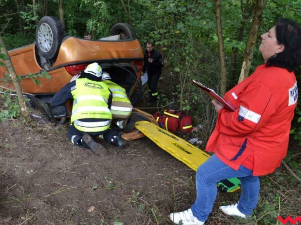 Wypadek w Białym Piątkowie. Bardzo realistyczne ćwiczenia