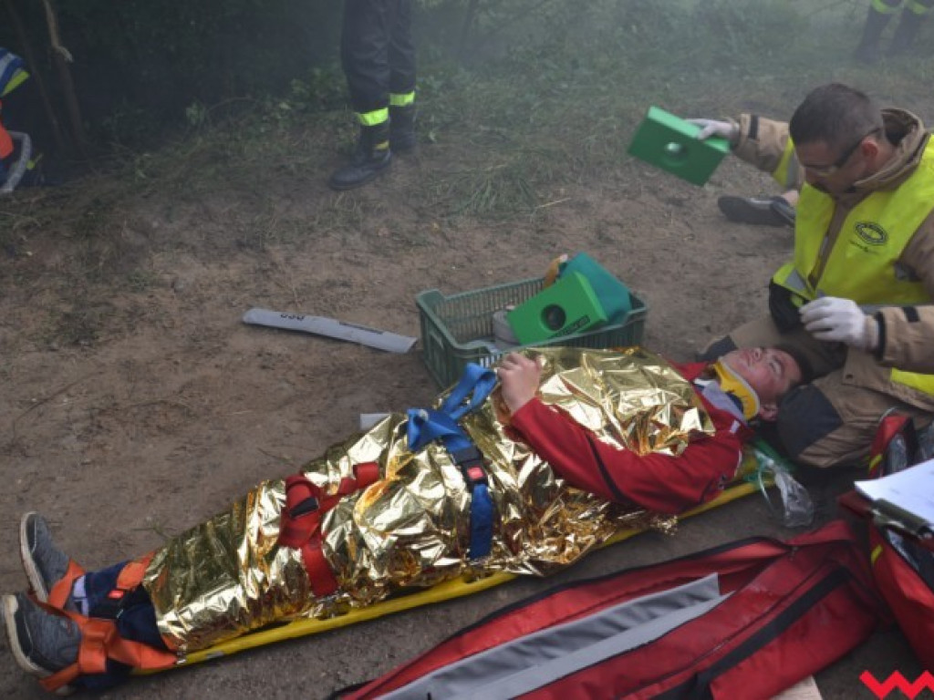 Wypadek w Białym Piątkowie. Bardzo realistyczne ćwiczenia