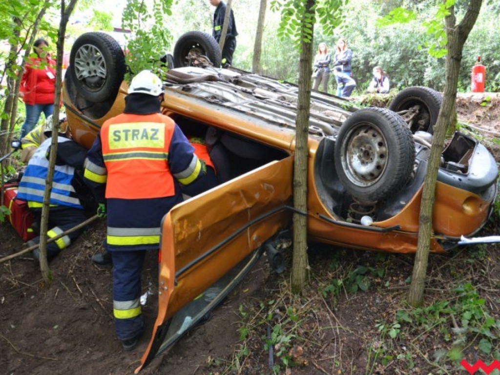 Wypadek w Białym Piątkowie. Bardzo realistyczne ćwiczenia