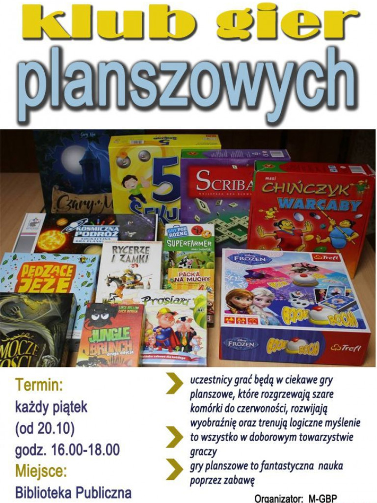 Zaproszenie na jesienno-zimowe inspiracje dla mieszkańców pyzdrskiej gminy