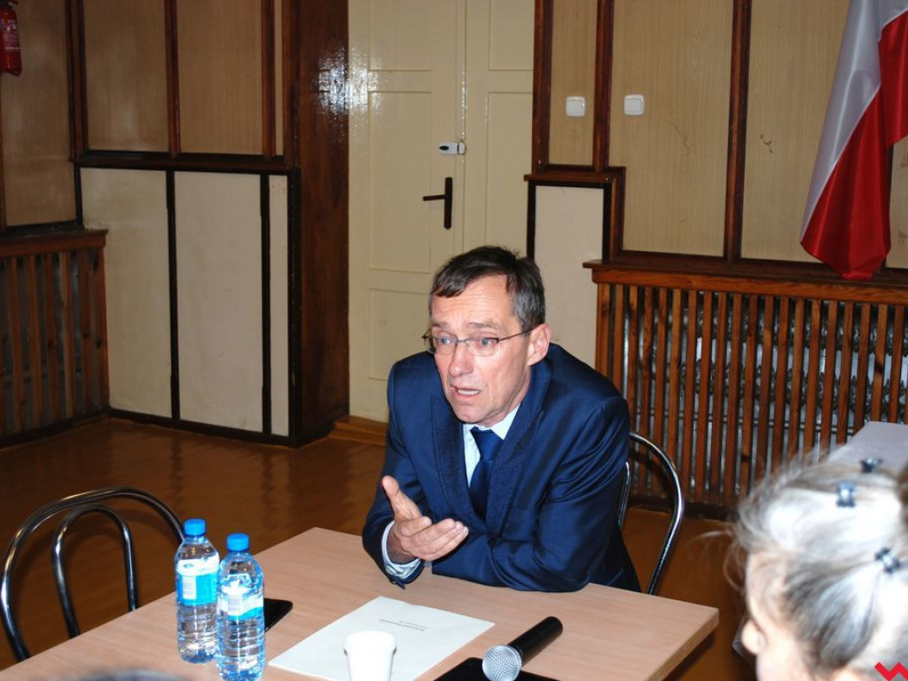 Poseł Krzysztof Ostrowski spotkał się z mieszkańcami Pyzdr