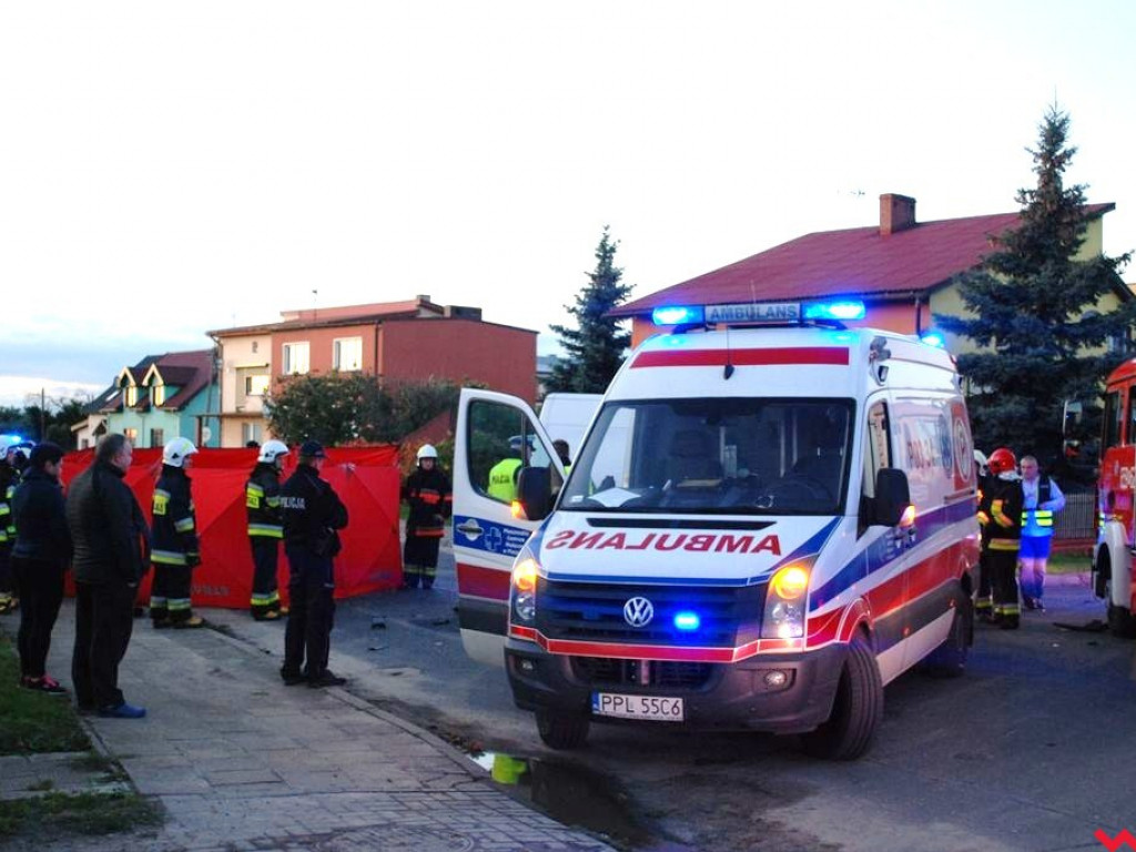 Śmiertelny wypadek motocyklisty w Pyzdrach. Ofiarą jest młody policjant