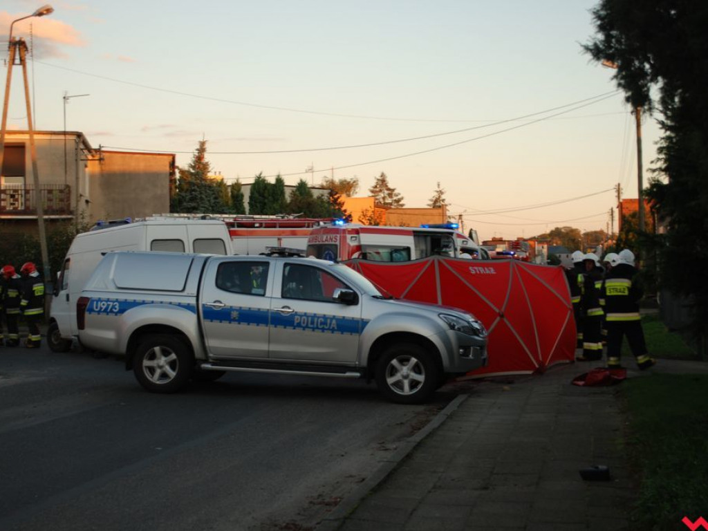 Śmiertelny wypadek motocyklisty w Pyzdrach. Ofiarą jest młody policjant