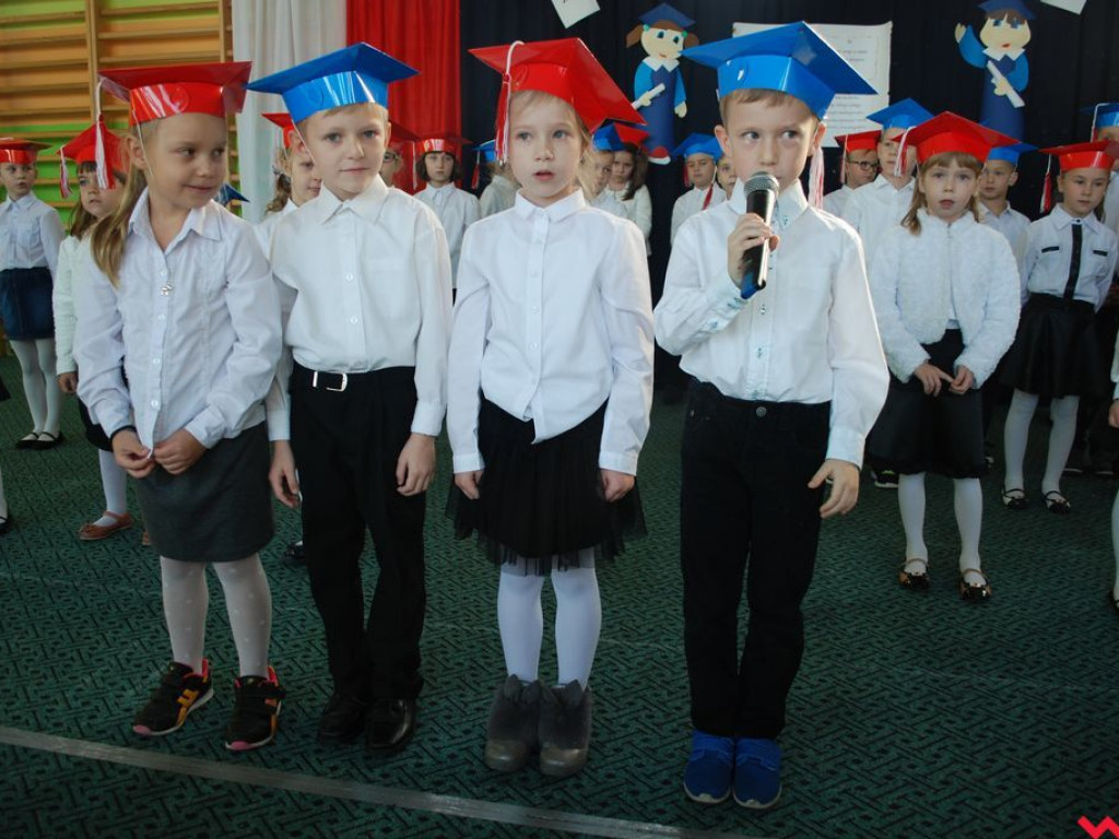 Uroczyste ślubowanie pierwszoklasistów