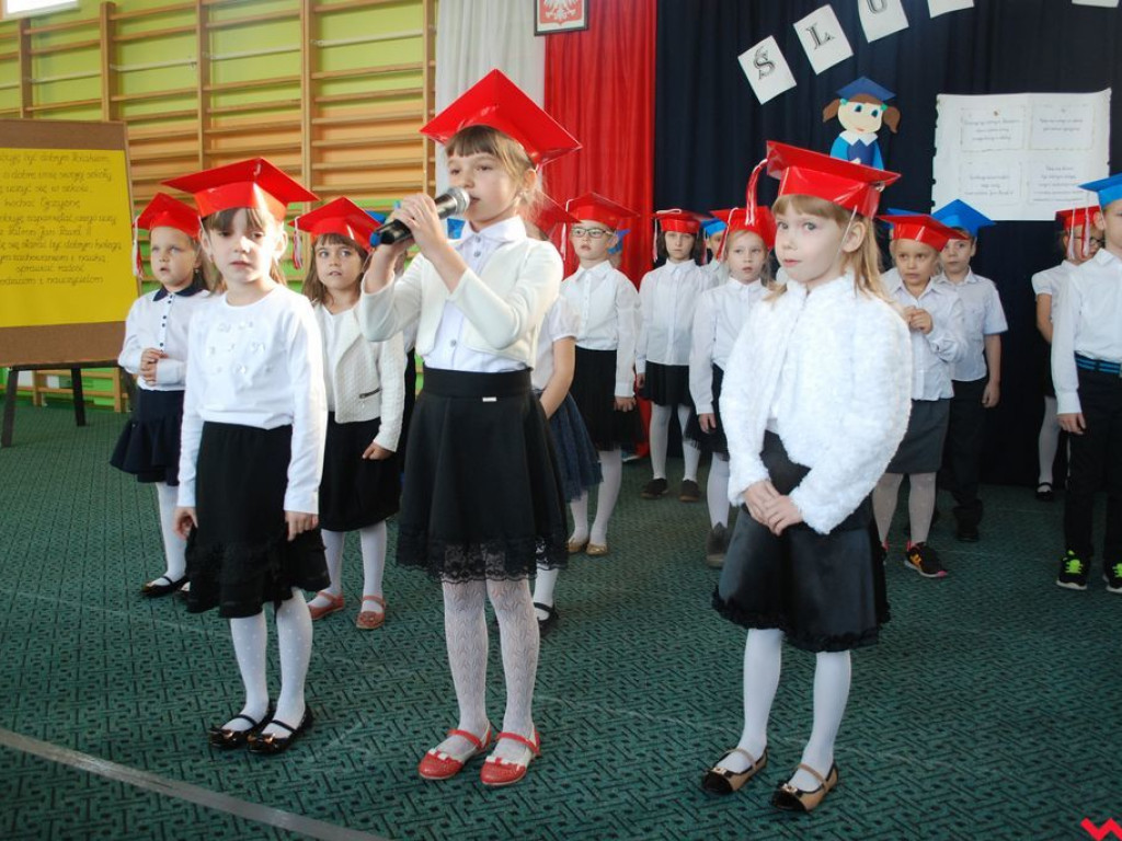 Uroczyste ślubowanie pierwszoklasistów