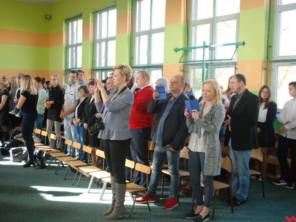 Uroczyste ślubowanie pierwszoklasistów