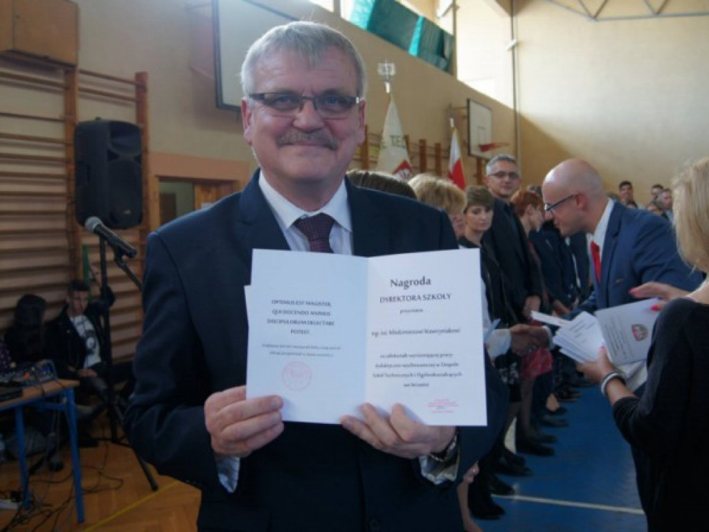 Dyrektor Wawrzyniak nie krył łez wzruszenia