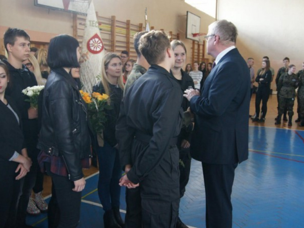 Dyrektor Wawrzyniak nie krył łez wzruszenia