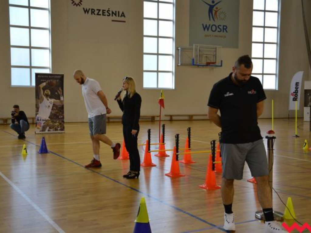 Fundacja Marcina Gortata we Wrześni. Szukali sportowych talentów