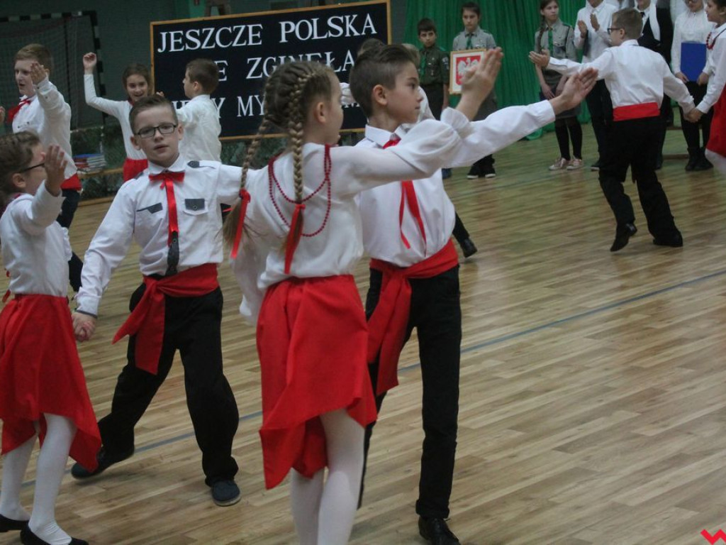 Święto Niepodległości w Zespole Szkolno - Przedszkolnym w Pyzdrach