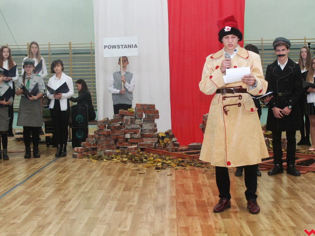 Święto Niepodległości w Zespole Szkolno - Przedszkolnym w Pyzdrach