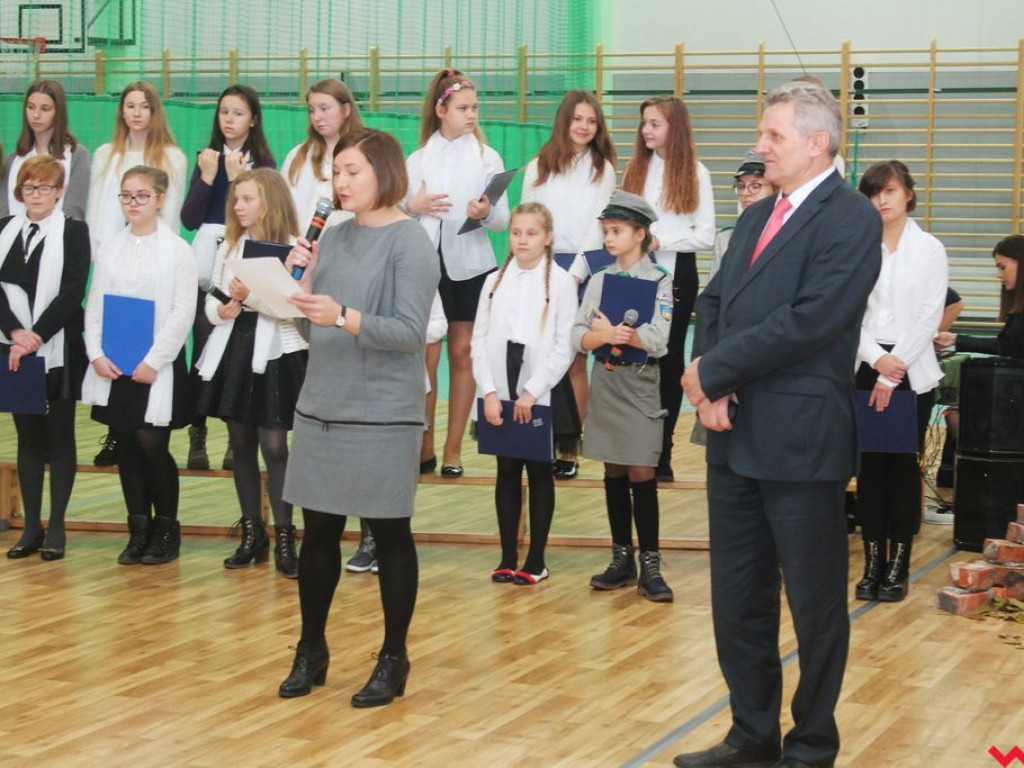 Święto Niepodległości w Zespole Szkolno - Przedszkolnym w Pyzdrach