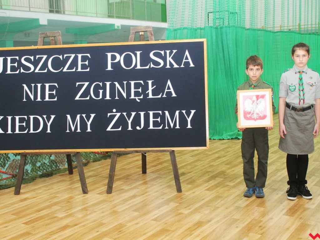 Święto Niepodległości w Zespole Szkolno - Przedszkolnym w Pyzdrach